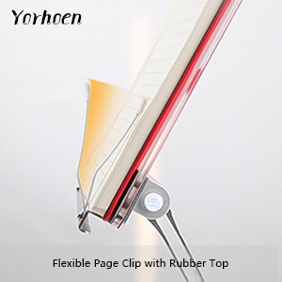 Acrylic Adjustable Book Stand 360° Rotation Laptop Tablet Holder Reading Desk - Picture 10 of 11